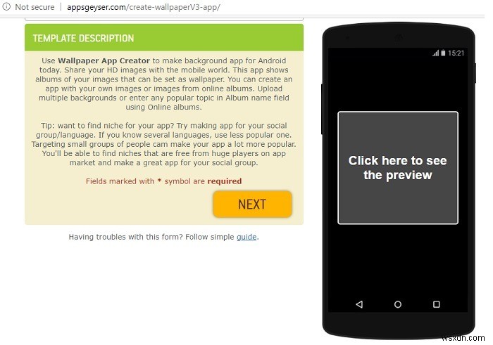 AppsGeyser를 사용하여 코딩 기술 없이 나만의 Android 앱을 만드는 방법 
