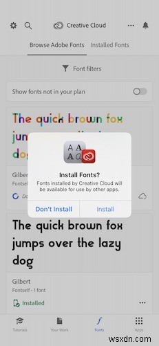 iOS 13에 새 글꼴을 설치하는 방법 
