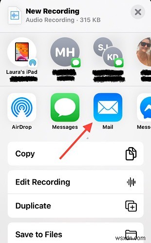 iPhone에서 음성 메모를 전송하는 방법 