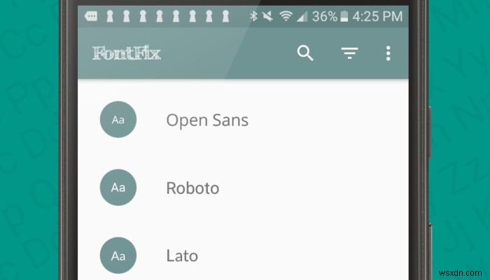 Android에서 사용자 정의 글꼴을 설정하는 방법 
