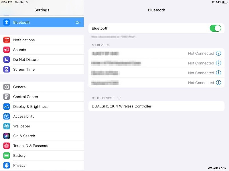 iOS 13에서 게임 컨트롤러를 연결하는 방법 