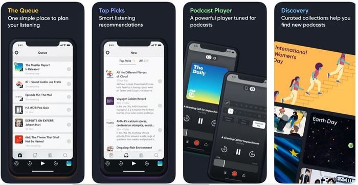 2019년 최고의 iOS용 팟캐스트 앱 5가지 