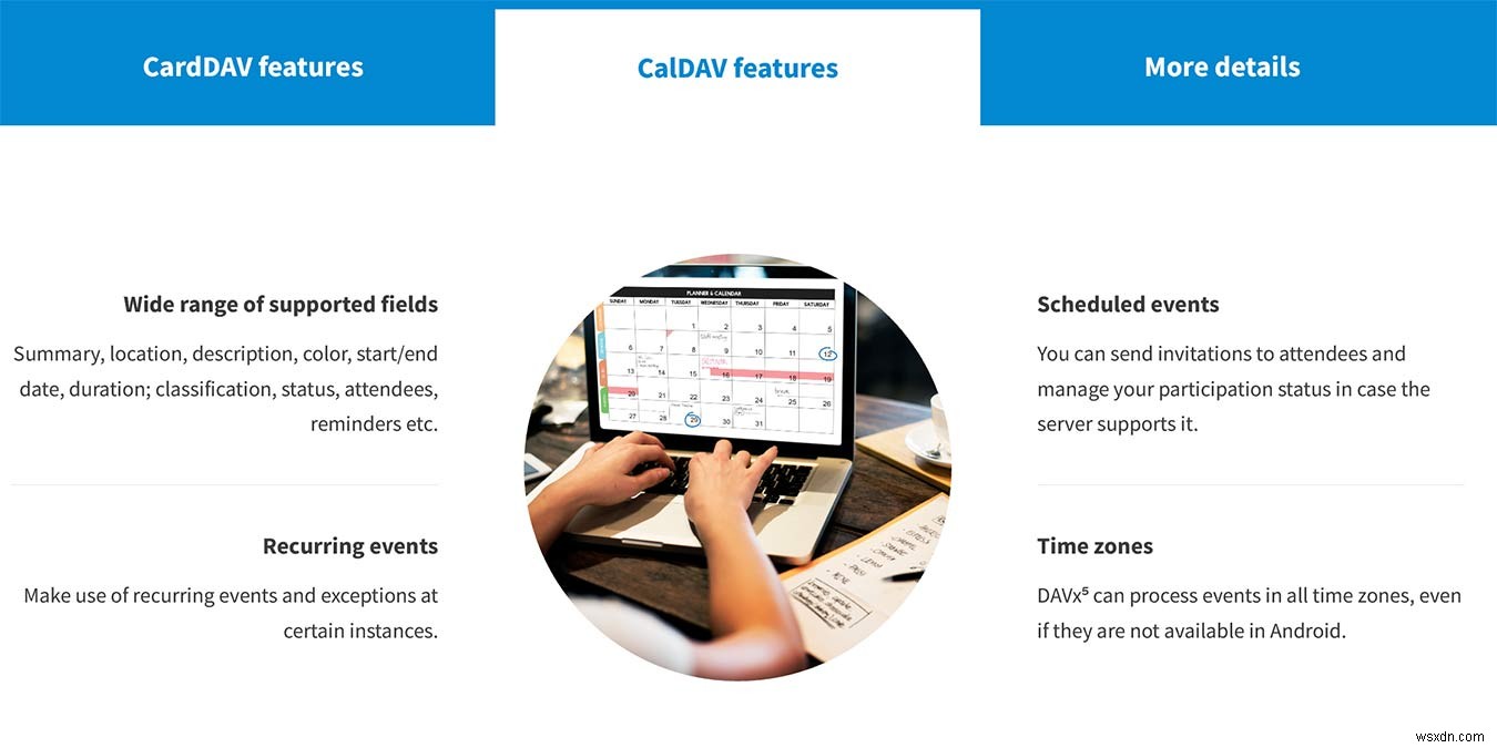 CalDAV 및 CardDAV를 Android에 동기화하는 방법 