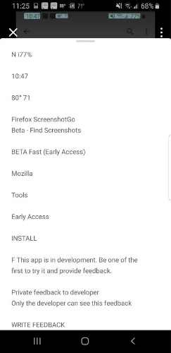 Android용 Firefox의 ScreenshotGo를 사용하는 방법 