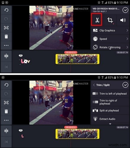 Kinemaster를 사용하여 Android에서 비디오를 편집하는 방법 