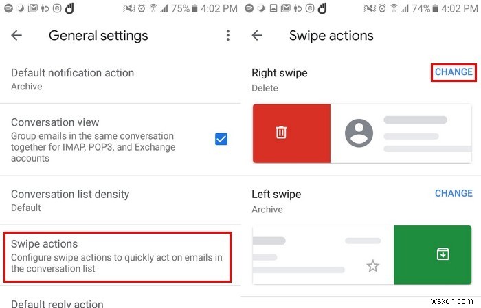 새 Gmail 앱을 맞춤설정하는 방법 
