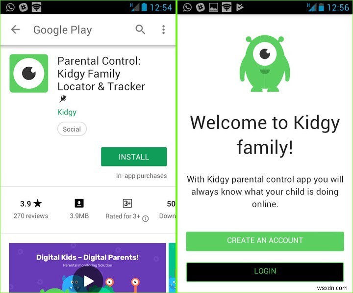 Kidgy 자녀 보호 앱으로 온라인 위험으로부터 자녀를 보호하세요 
