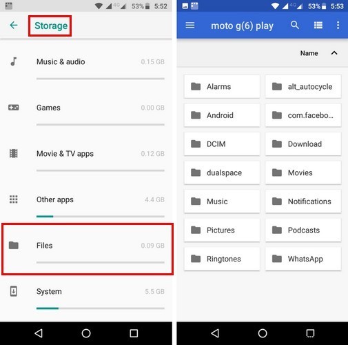 Android Oreo에서 숨김 파일 관리자에 액세스하는 방법 