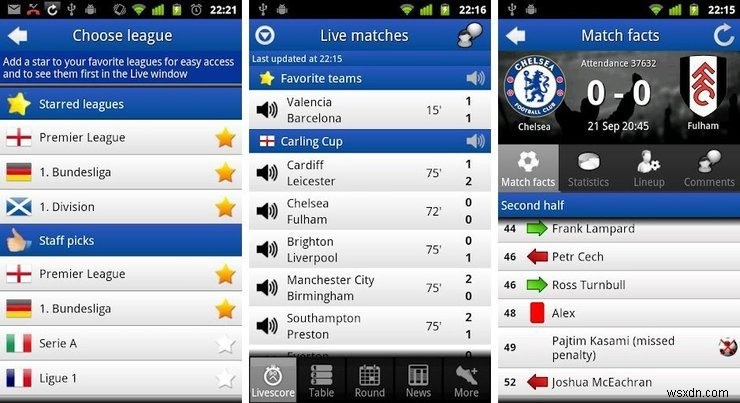 Premier League 팬을 위한 최고의 Android 앱 5가지 