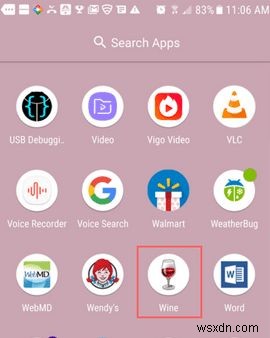 외부 키보드 없이 Android용 Wine을 사용하는 방법 