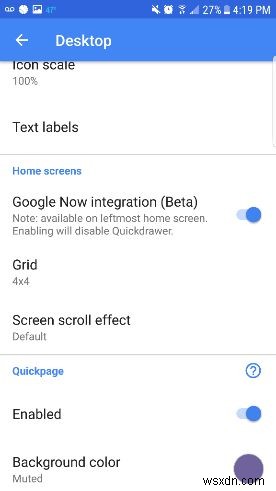 Android Oreo를 모방하기 위해 Action Launcher를 사용하는 방법 