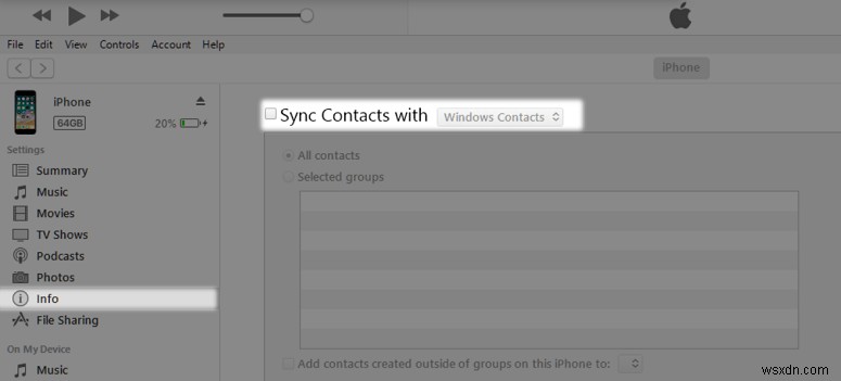 Outlook 연락처 목록을 iPhone과 동기화하는 방법 