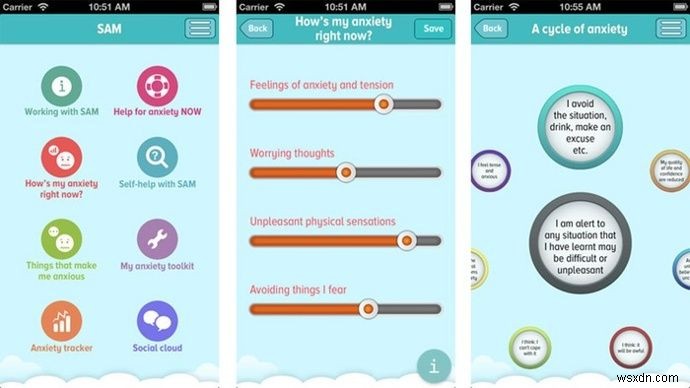불안을 관리하고 스트레스를 완화하는 데 도움이 되는 5가지 유용한 모바일 앱 