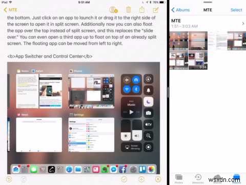 iOS 11 작업 – 완전히 새로운 iPad와 같습니다. 