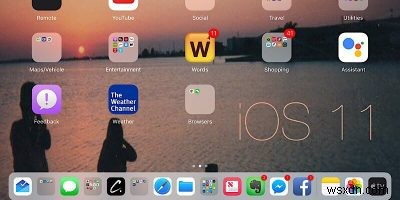 iOS 11 작업 – 완전히 새로운 iPad와 같습니다. 