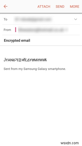 Android에서 암호화된 이메일을 보내는 방법 