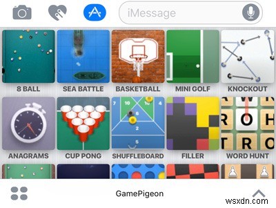 iOS 10에서 iMessage 앱을 사용하는 방법 