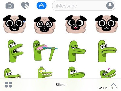 iOS 10에서 iMessage 앱을 사용하는 방법 