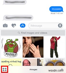 iOS 10에서 iMessage 앱을 사용하는 방법 