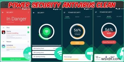 Power Security-AntiVirus Clean으로 Android 최적화 및 보안 유지 