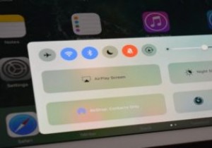 iOS 10 제어 센터에 대해 알아야 할 모든 것 알아보기 