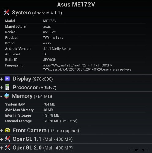 모든 Android 기기의 시스템 정보를 쉽게 보는 방법 