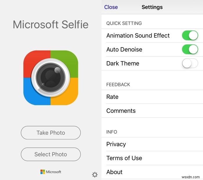 Microsoft Selfie [iOS]를 ​​사용하여 최고의 셀카 찍기 
