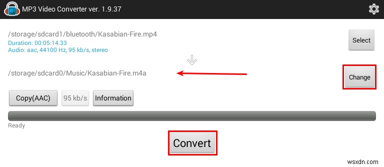 MP3 비디오 변환기를 사용하여 Android에서 비디오를 오디오로 변환하는 방법 