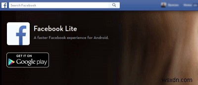 Android 기기에서 Facebook Lite를 사용하여 데이터 사용량 및 배터리 수명 절약 