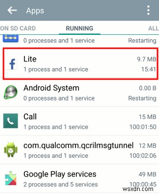 Android 기기에서 Facebook Lite를 사용하여 데이터 사용량 및 배터리 수명 절약 