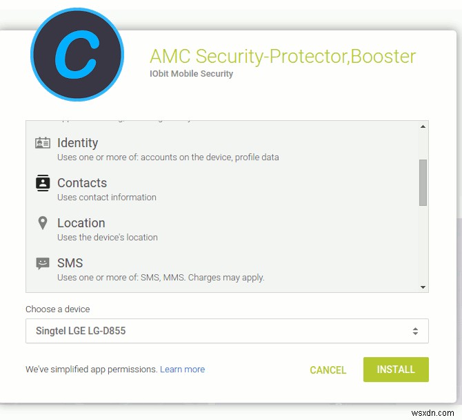 Android 검토를 위한 AMC 보안 