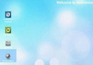 Andromium OS:Android 폰을 완전한 데스크탑으로 변환 