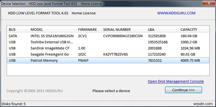 포맷할 수 없고 사용할 수 없는 USB 드라이브를 수정하는 방법 