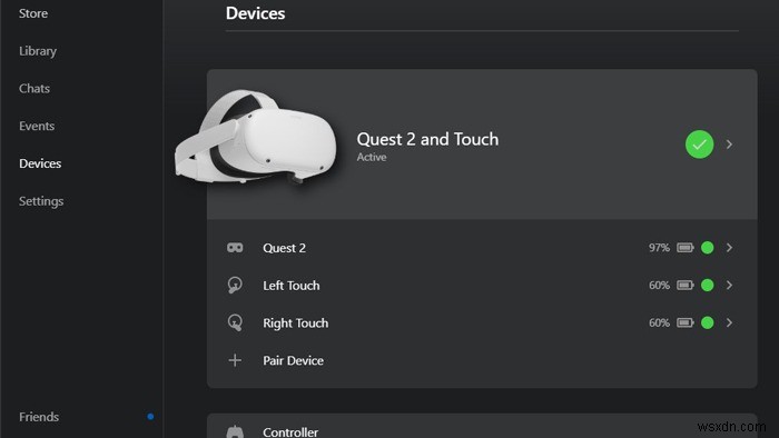 Oculus Quest 2에서 Oculus Air Link를 활성화하는 방법 