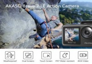 AKASO Brave 7 LE 액션 카메라 리뷰 