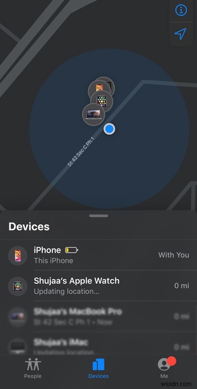 나의 앱 찾기를 사용하여 분실한 Apple Watch를 찾는 방법 