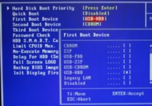 일반적인 BIOS 설정 설명
