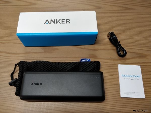 Anker PowerCore Speed ​​20000 QC 검토