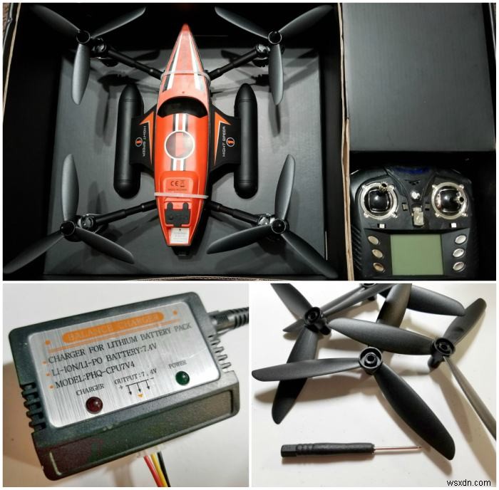 WLtoys Q353 Triphibian Quadcopter – 검토 및 경품 