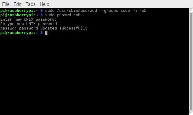 Raspberry Pi(Raspbian OS)에서 비밀번호를 변경하는 방법 