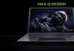NVIDIA MAX-Q 노트북:노트북에서의 고성능 게임 