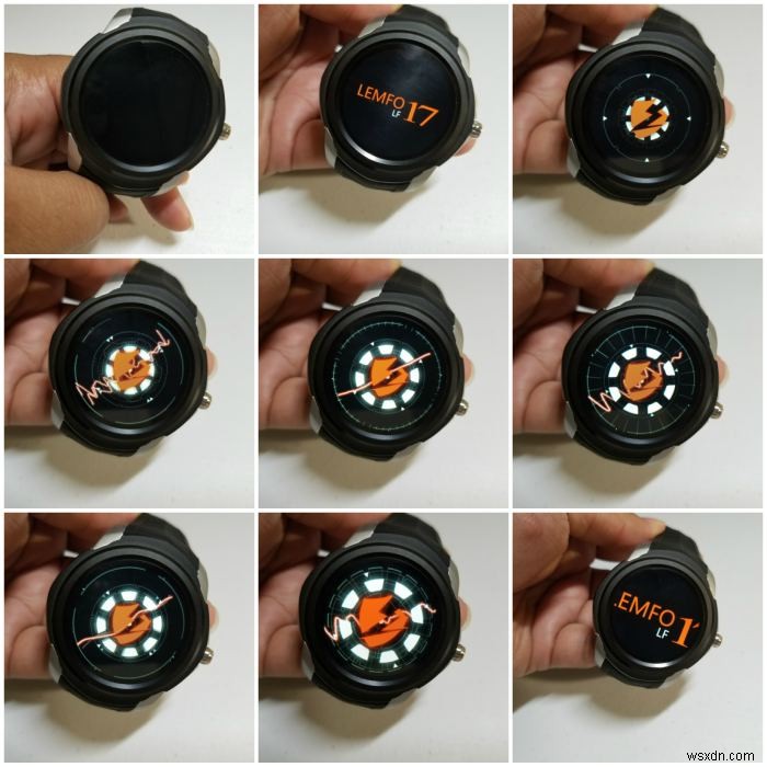 LEMFO 스마트 시계:시계와 전화 일체형 – 검토