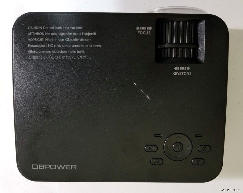DBPower T20 1500 루멘 LCD 미니 프로젝터 검토 