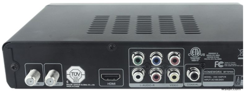 케이블 TV 박스 DVR 없이 무선 TV를 녹화하는 방법