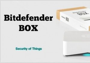 Bitdefender BOX:모든 장치에 대한 완벽한 보안