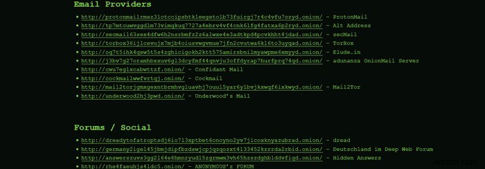 Google에서 찾을 수 없는 최고의 다크 웹사이트 12곳