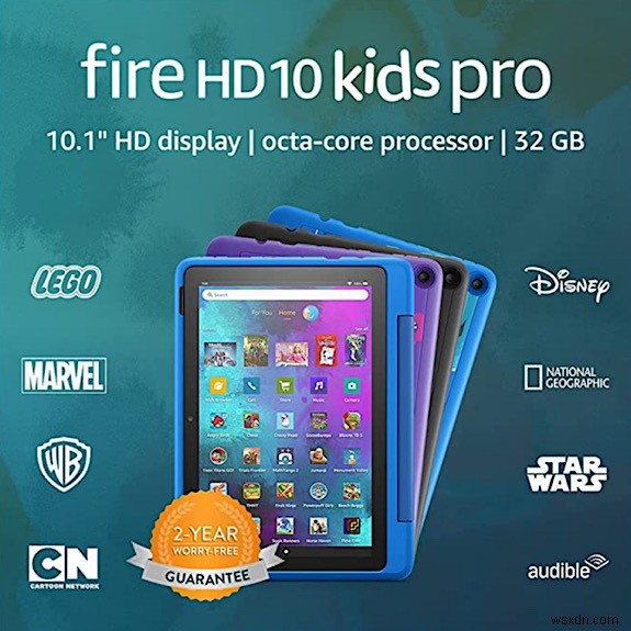 Amazon Fire HD 10 Kids Pro 태블릿에서 60달러 할인