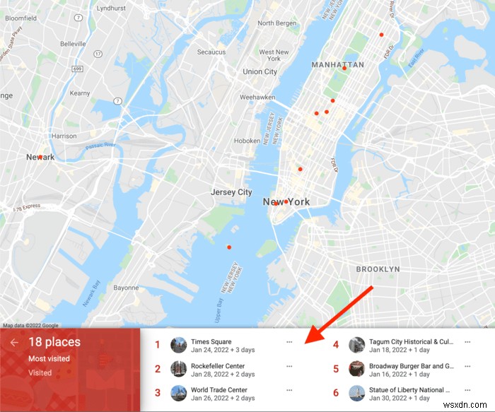Google 지도 위치 기록으로 할 수 있는 4가지 작업
