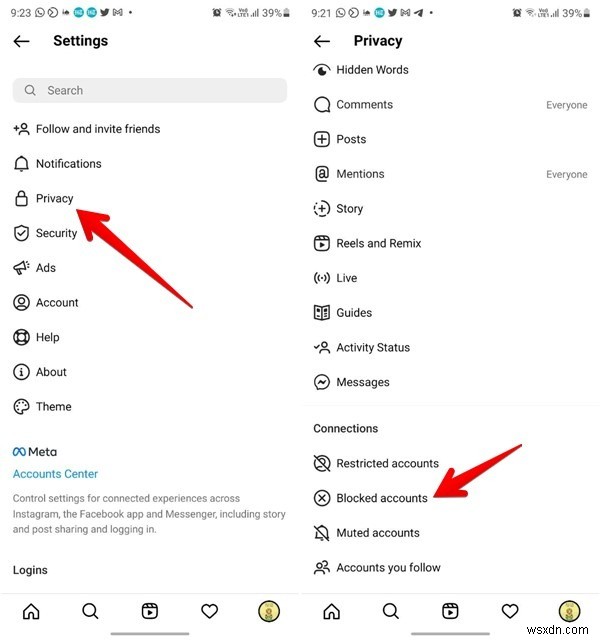 Facebook, Instagram, WhatsApp 및 기타 앱에서 누군가를 차단하는 방법