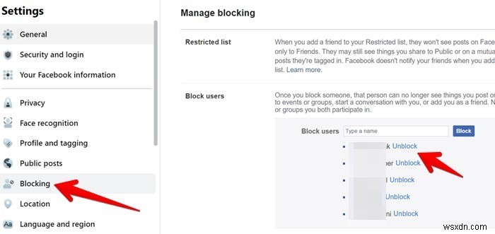 Facebook, Instagram, WhatsApp 및 기타 앱에서 누군가를 차단하는 방법